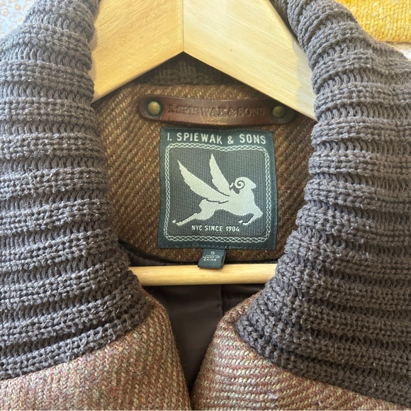 I. Spiewak & Sons peacoat in warm gingerbread - Picture 3 of 8